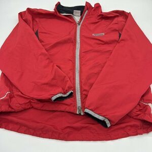 Brooks Running Red Windbreaker Jacket Women’s M